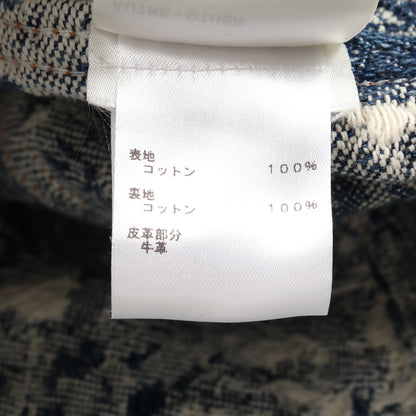 クラシックモノグラム デニムジャケット コットン アイボリー ブルー ルイヴィトン アウター LOUIS VUITTON