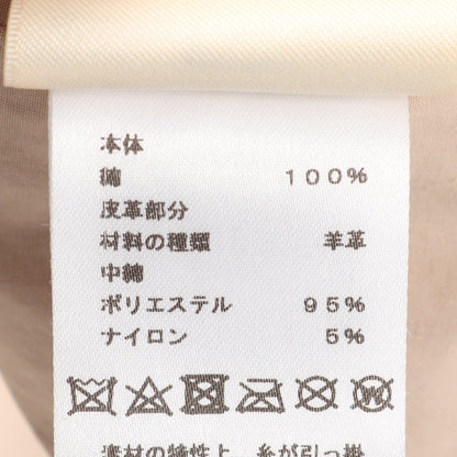 WRAP COAT ラップ コート コットン ベージュ エルメス アウター HERMES