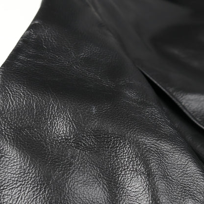 バイカージャケット レザージャケット ライダースジャケット スタッズ レザー ブラック ルイヴィトン アウター LOUIS VUITTON