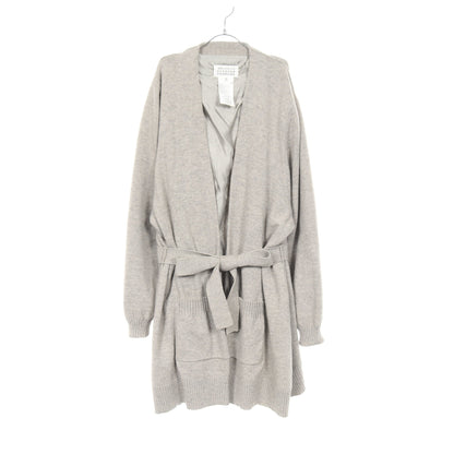 ロング カーディガン ウール ライトグレー メゾンマルジェラ1 トップス Maison Margiela 1