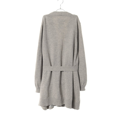 ロング カーディガン ウール ライトグレー メゾンマルジェラ1 トップス Maison Margiela 1