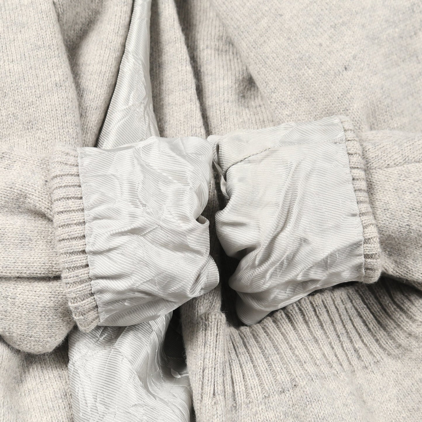 ロング カーディガン ウール ライトグレー メゾンマルジェラ1 トップス Maison Margiela 1