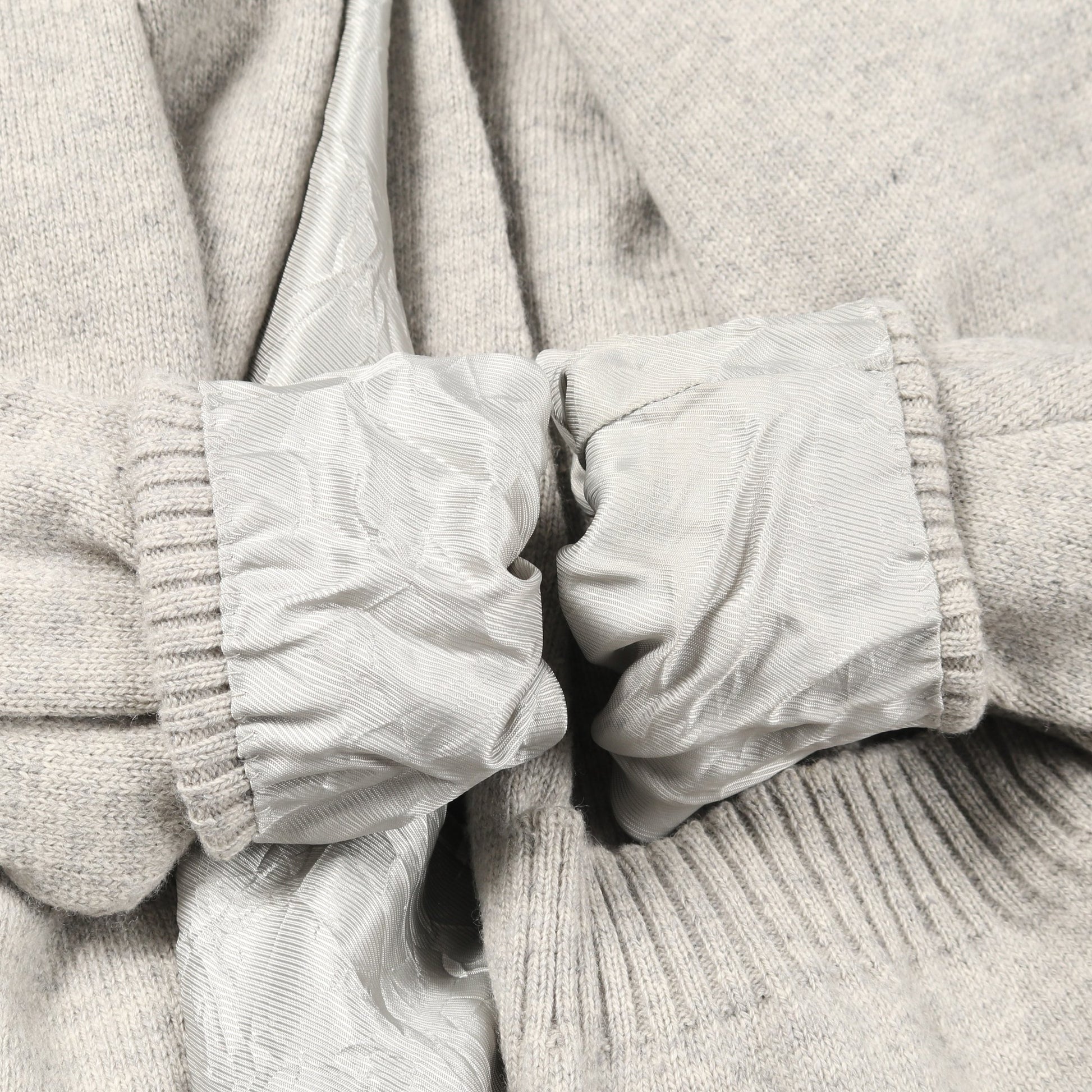ロング カーディガン ウール ライトグレー メゾンマルジェラ1 トップス Maison Margiela 1