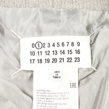 ロング カーディガン ウール ライトグレー メゾンマルジェラ1 トップス Maison Margiela 1
