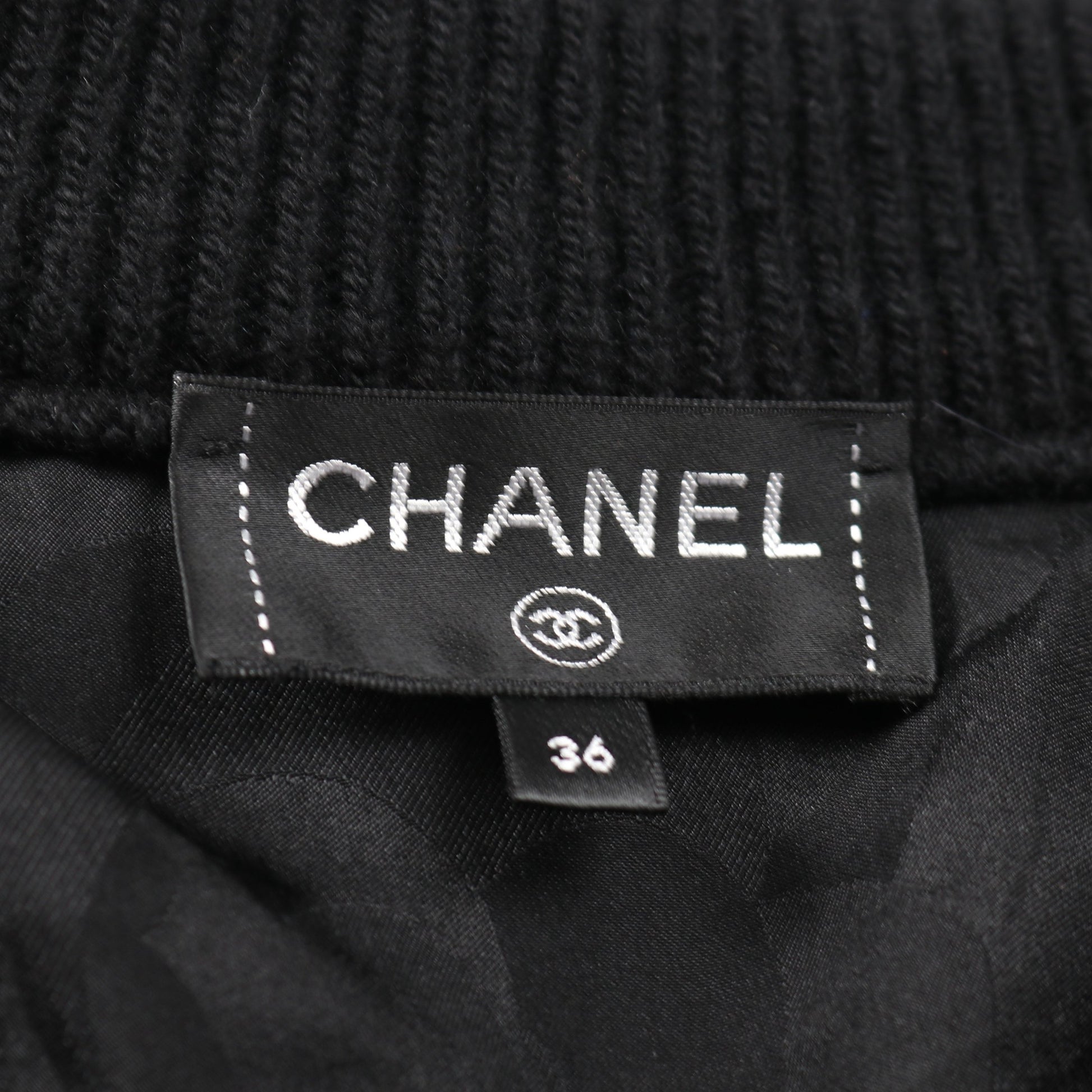 ココマーク ボアジャケット ブルゾン アルパカ ブラック ホワイト シルバー シャネル アウター CHANEL