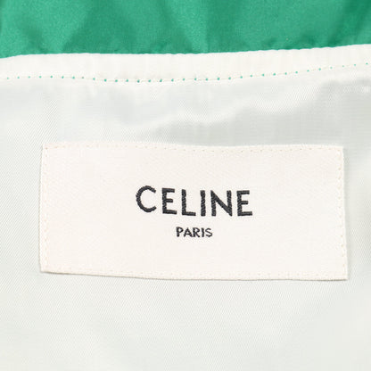 コーチジャケット ジャケット バックロゴ ナイロン グリーン セリーヌ アウター CELINE