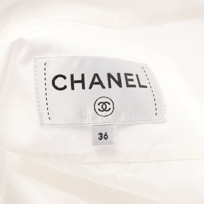 シャツ コットン ホワイト シャネル トップス CHANEL