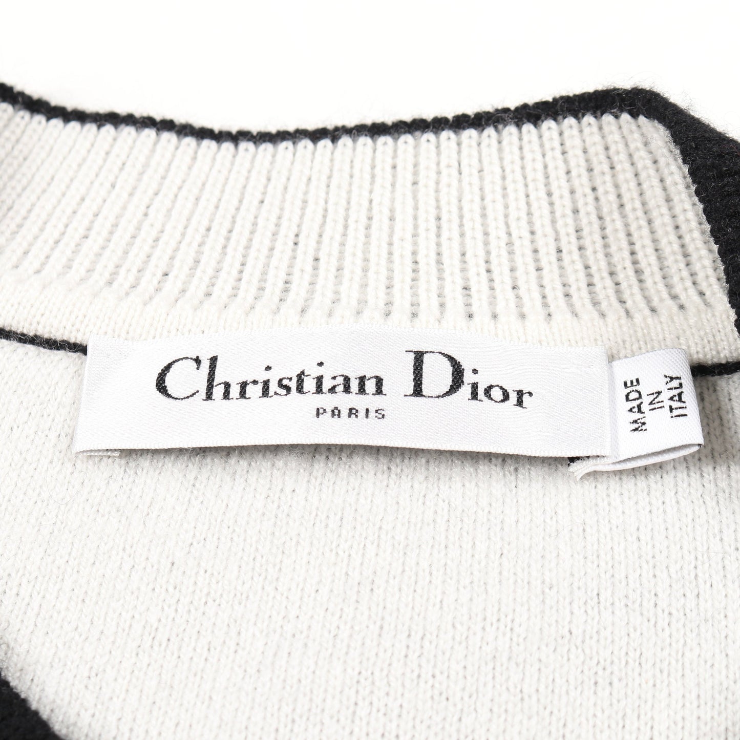 J'ADIOR 8 ボクシーセーター ニット カシミヤ ブラック クリスチャンディオール トップス Christian Dior
