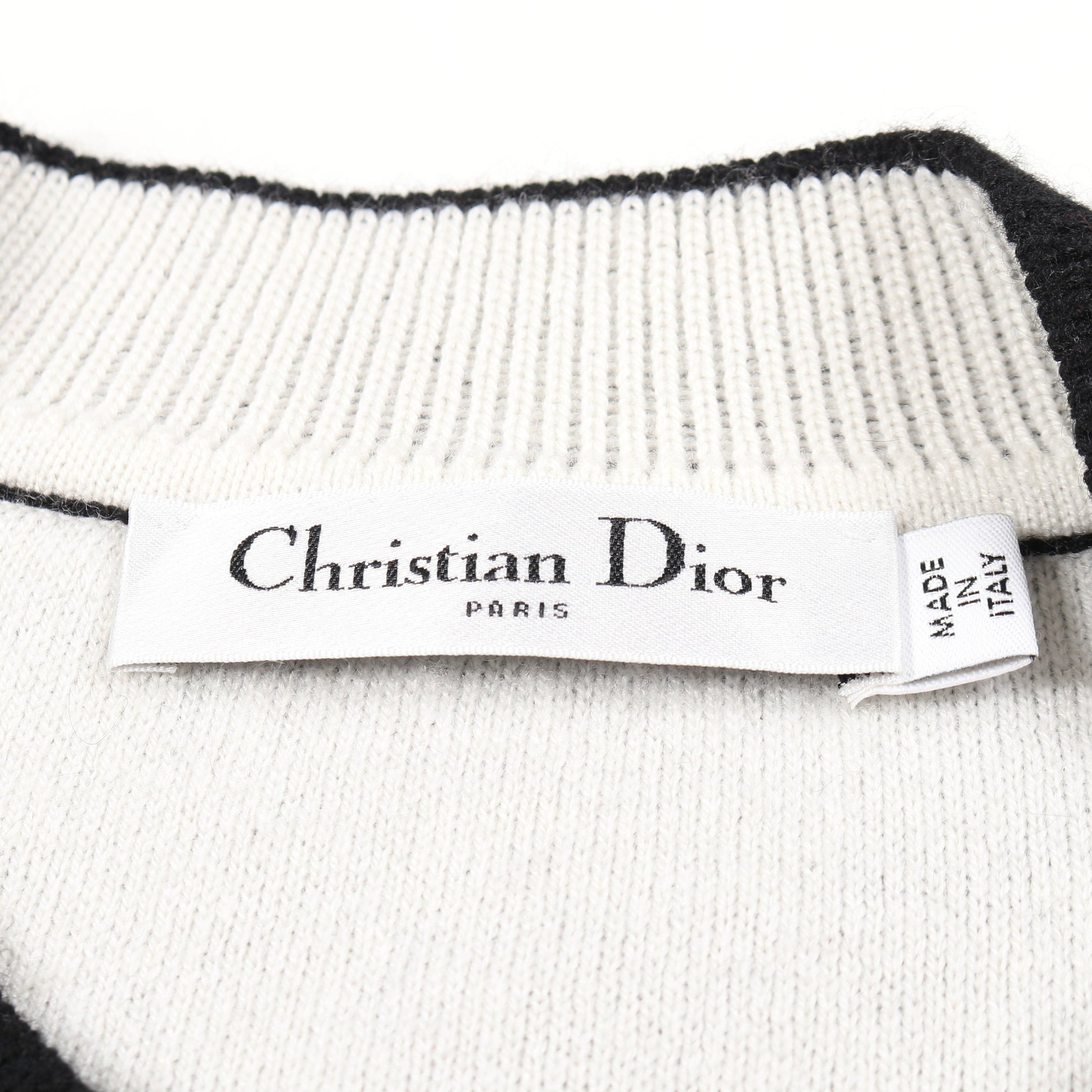 J'ADIOR 8 ボクシーセーター ニット カシミヤ ブラック クリスチャンディオール トップス Christian Dior