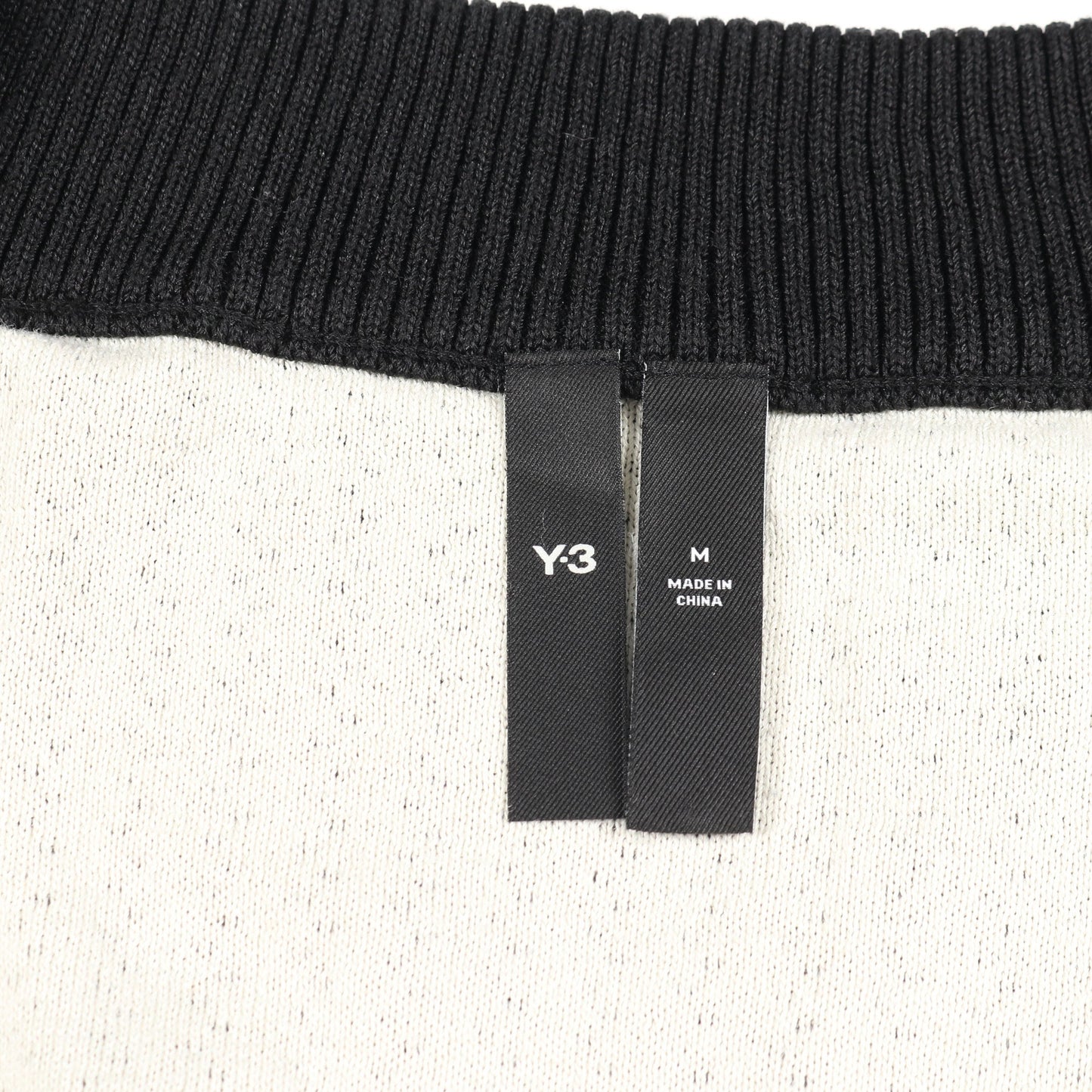 ブラッシュロゴ ニット カーディガン Vネック 長袖 オーバーサイズ ブラック ワイスリー トップス Y-3
