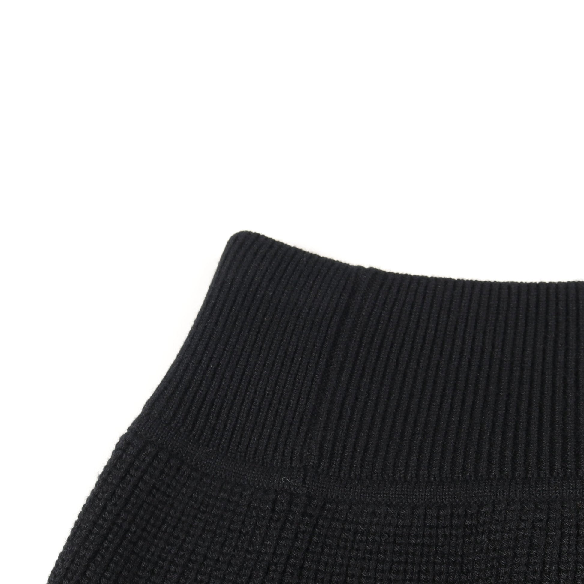 セリエボタン ニット スカート カシミヤ ブラック エルメス ボトムス HERMES