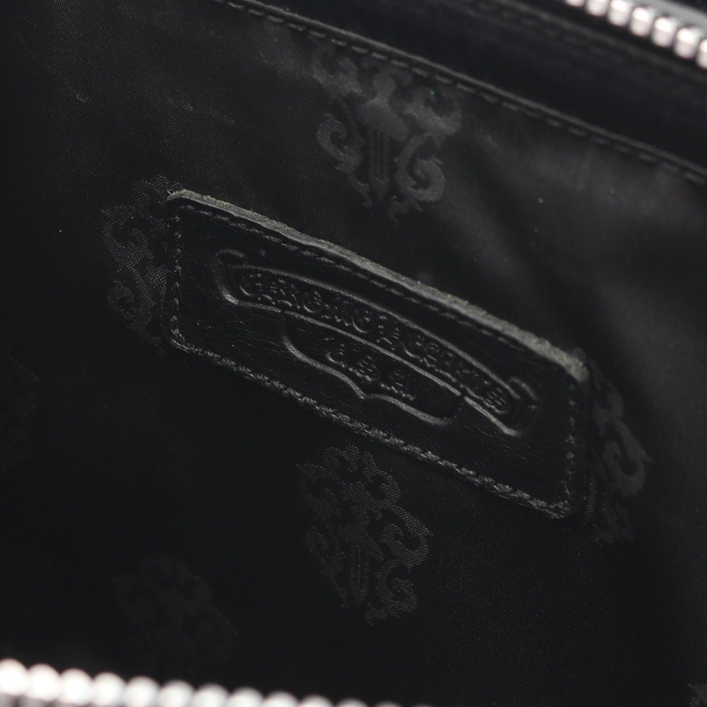 ドッグアダムス ハンドバッグ レザー ブラック 2WAY クロムハーツ バッグ Chrome Hearts