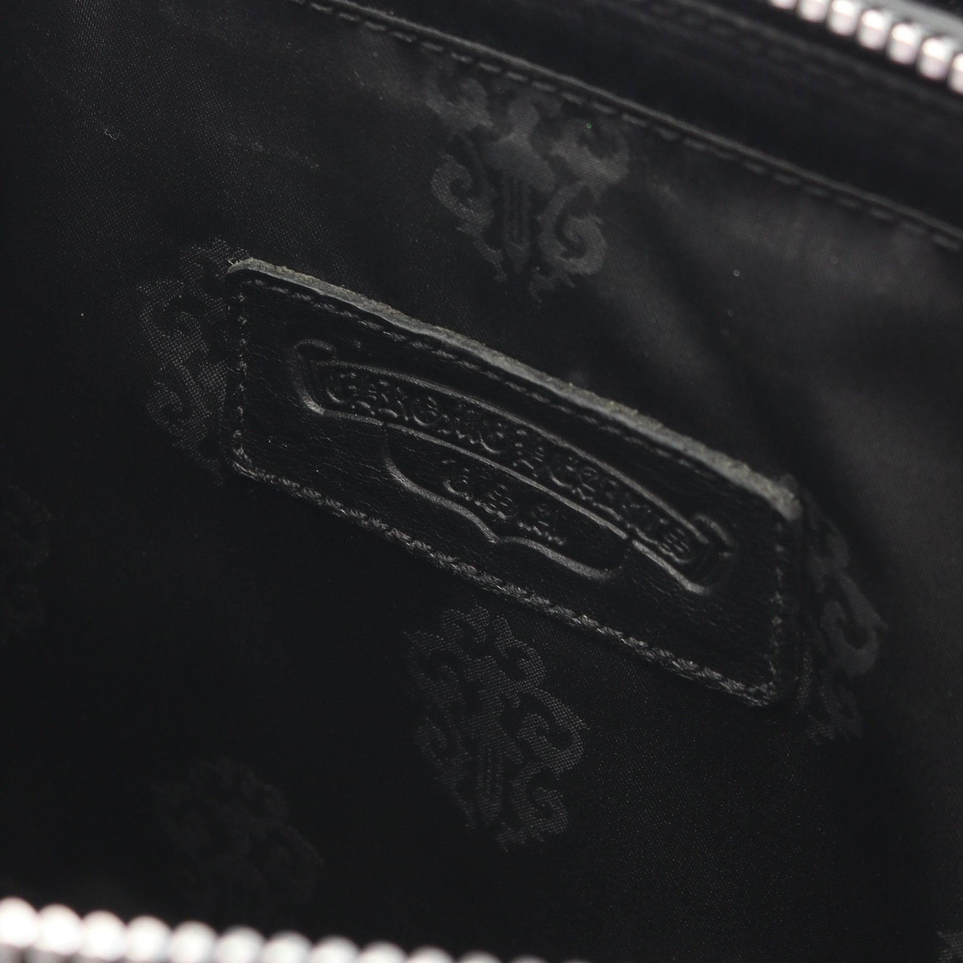 ドッグアダムス ハンドバッグ レザー ブラック 2WAY クロムハーツ バッグ Chrome Hearts