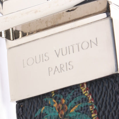 サンチュール ダミエプリント 40MM ベルト PVC ブラック マルチカラー リバーシブル ルイヴィトン 財布・小物 LOUIS VUITTON