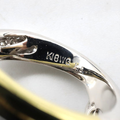 KARATI ダイヤ リング リング 指輪 K18YG K18WG ダイヤモンド イエローゴールド ホワイトゴールド クリア カラッチ アクセサリー KARATI