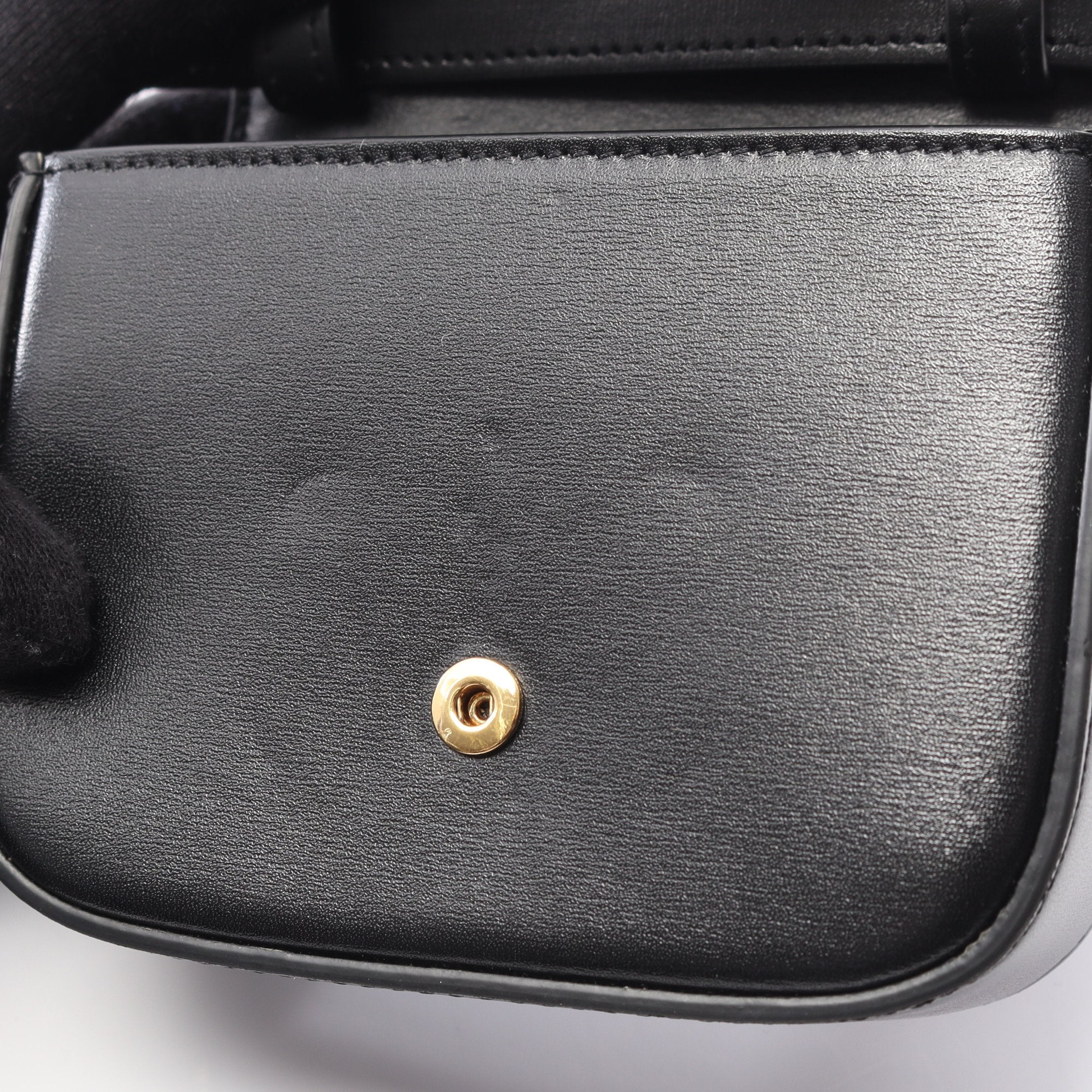 2509-383｜セリーヌ ショルダーバッグ レザー ブラック トリオンフ CELINE（セリーヌ） クラシック トリオンフ バッグ ショルダーバッグ