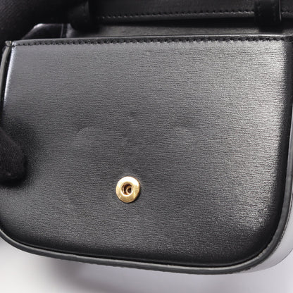 ミニクロード トリオンフ ショルダーバッグ レザー ブラック セリーヌ バッグ CELINE