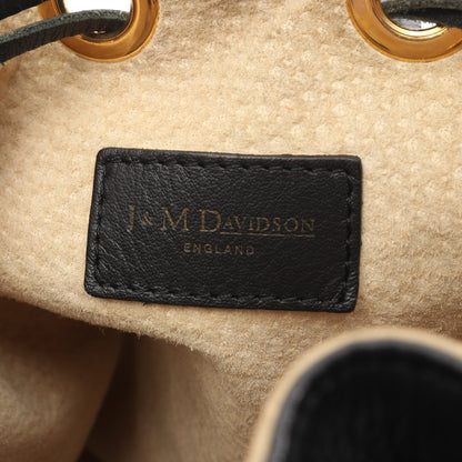 CARNIVAL L カーニバル ショルダーバッグ レザー ブラック ジェイアンドエムデヴィッドソン バッグ J&M DAVIDSON