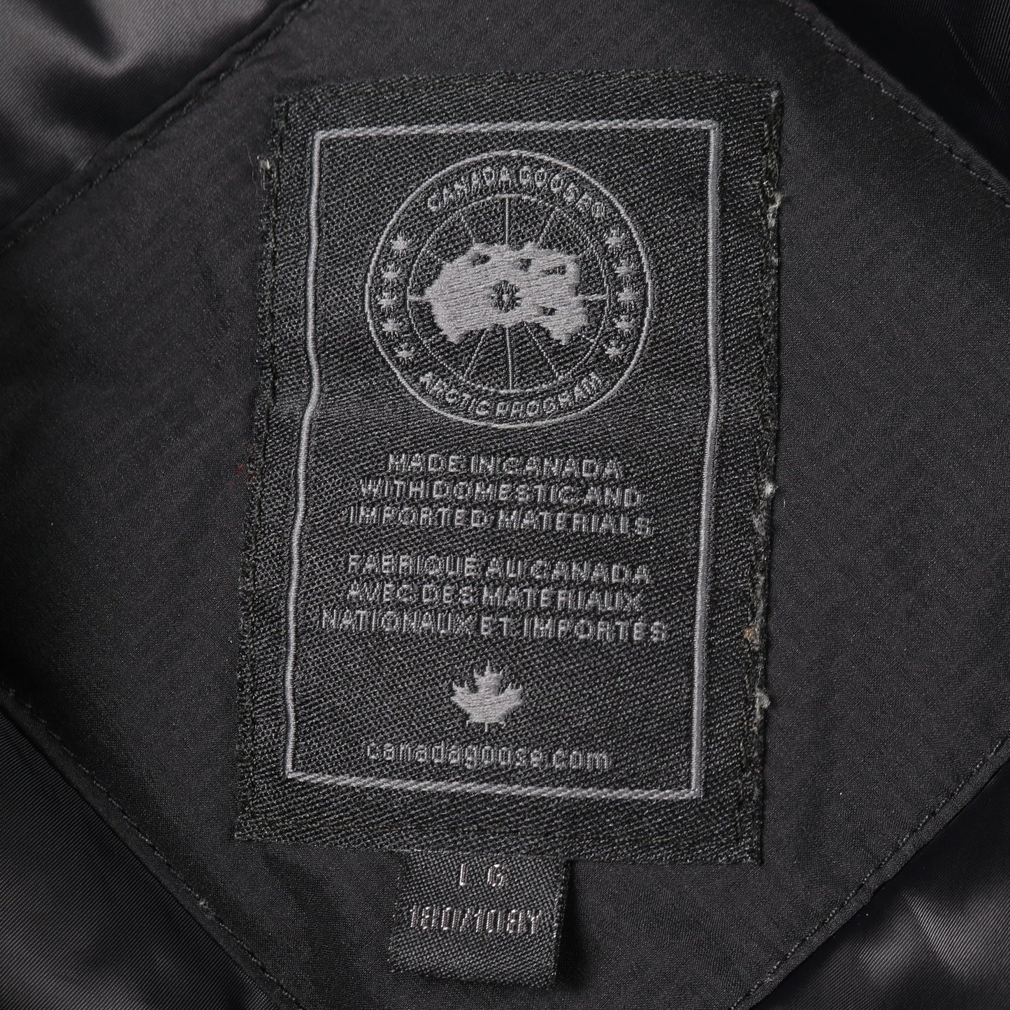 Lodge Jacket Black Label ダウンジャケット ナイロン ブラック カナダグース アウター CANADA GOOSE