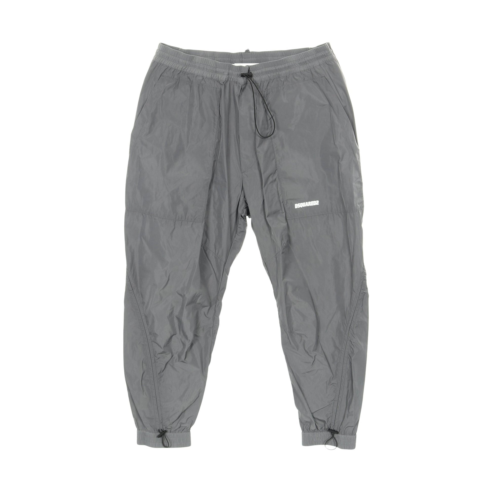 Track pants in techno fabric パンツ グレー ジョガーパンツ グレー ディースクエアード ボトムス DSQUARED2