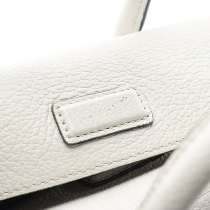 MILLA ミラ ハンドバッグ レザー ホワイト ネイビー 2WAY エムシーエム バッグ MCM