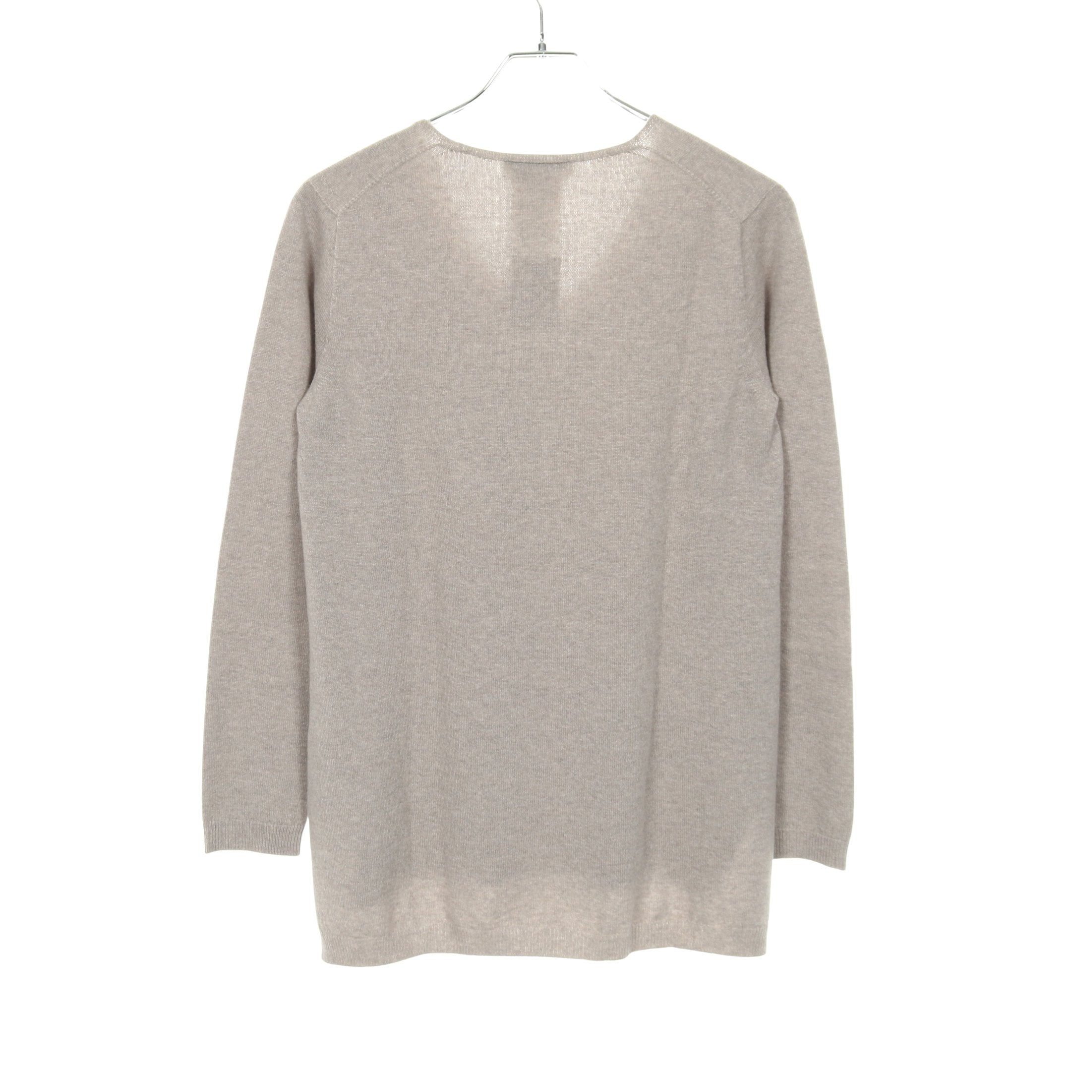 ニット Vネック カシミヤ グレーベージュ エスマックスマーラ – RECLO