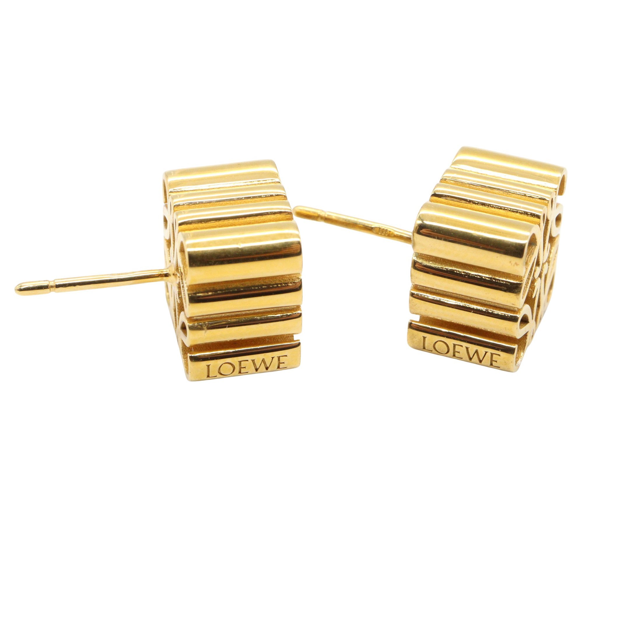 ロエベ アナグラム アシンメトリー ピアス ロエベ アシンメトリー