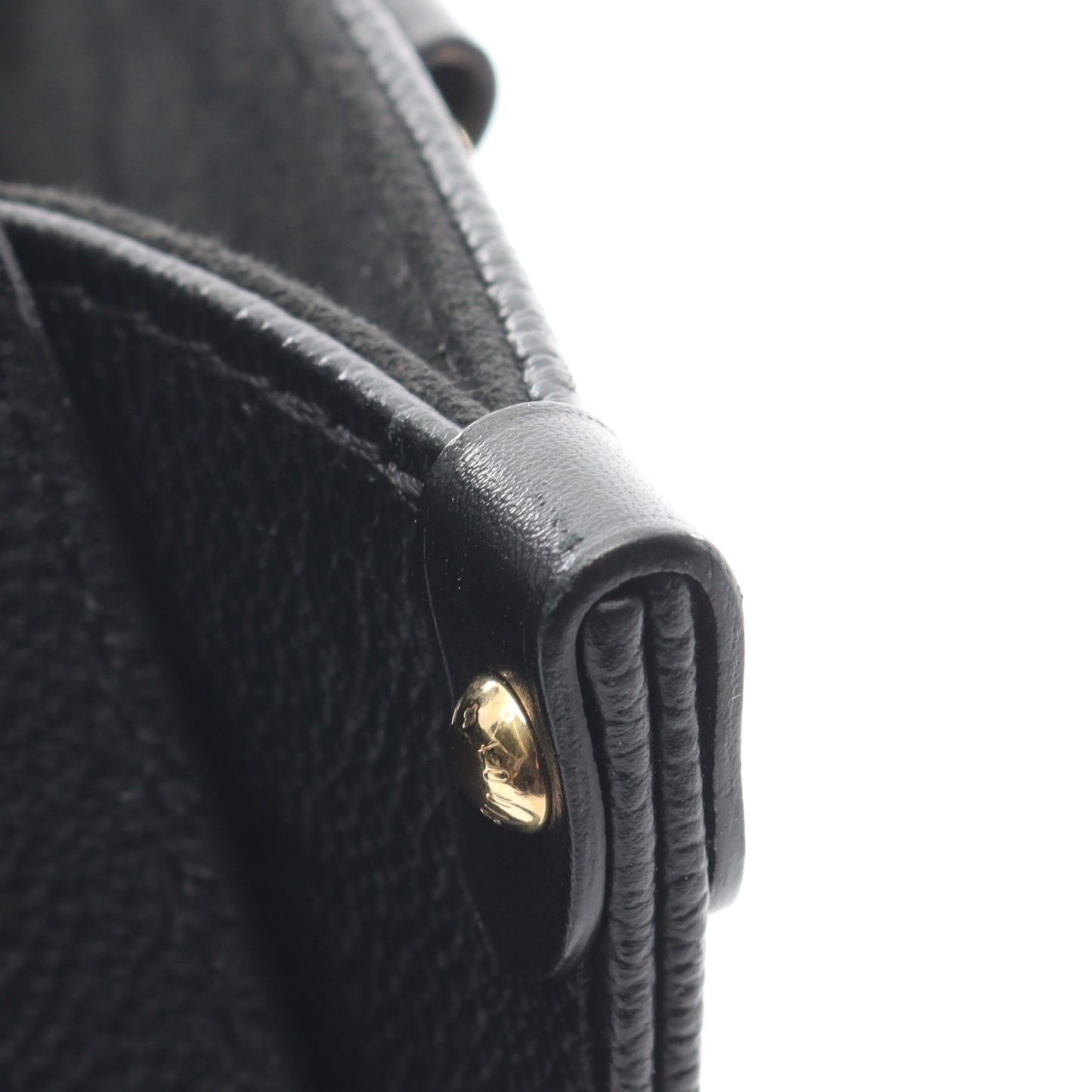 オンザゴーPM モノグラムアンプラント ノワール ハンドバッグ レザー ブラック 2WAY ルイヴィトン バッグ LOUIS VUITTON