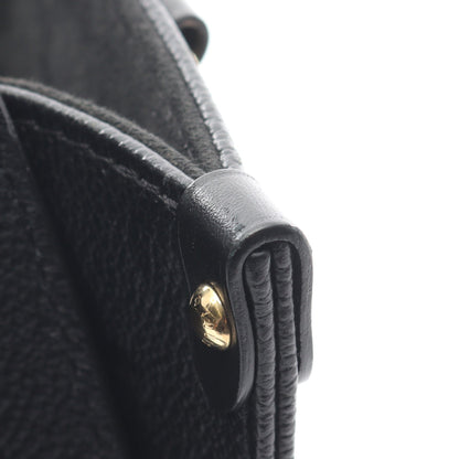 オンザゴーPM モノグラムアンプラント ノワール ハンドバッグ レザー ブラック 2WAY ルイヴィトン バッグ LOUIS VUITTON