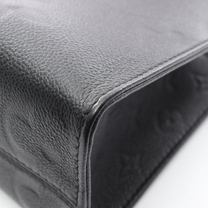 オンザゴーPM モノグラムアンプラント ノワール ハンドバッグ レザー ブラック 2WAY ルイヴィトン バッグ LOUIS VUITTON