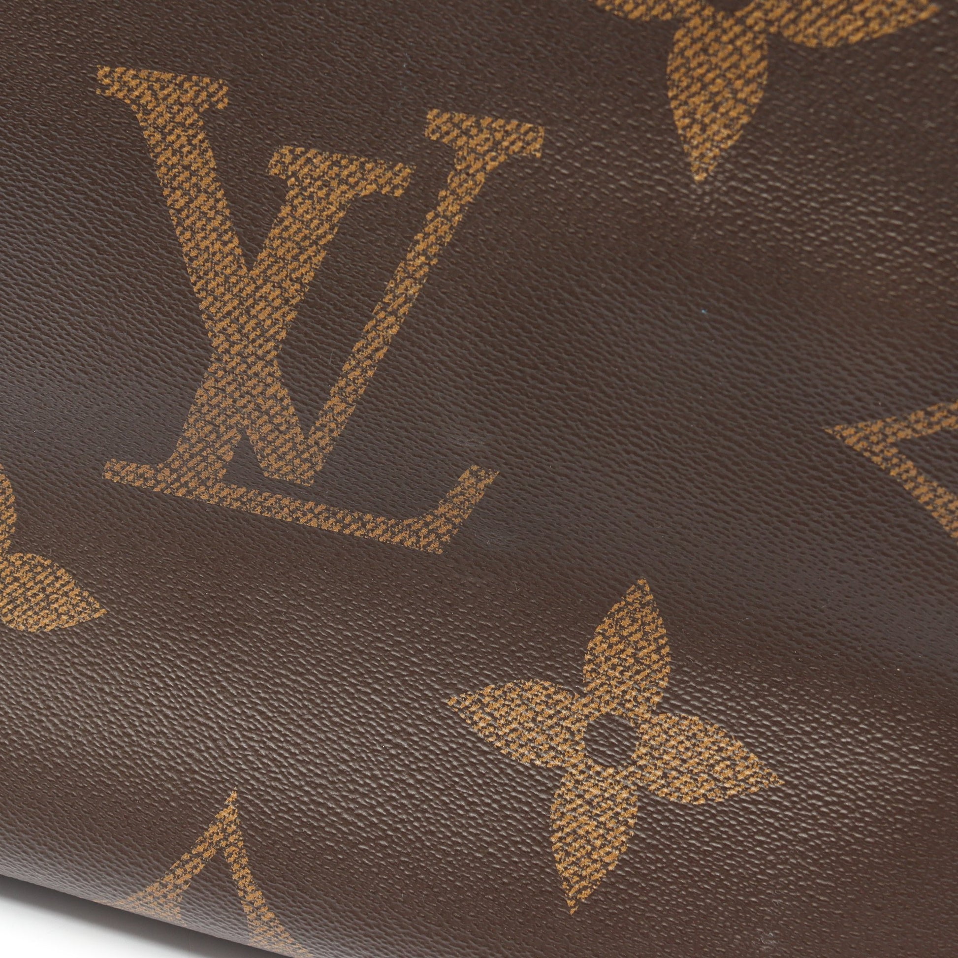 オンザゴーGM モノグラムジャイアント リバース ショルダーバッグ トートバッグ PVC ブラウン ベージュ 2WAY ルイヴィトン バッグ LOUIS VUITTON