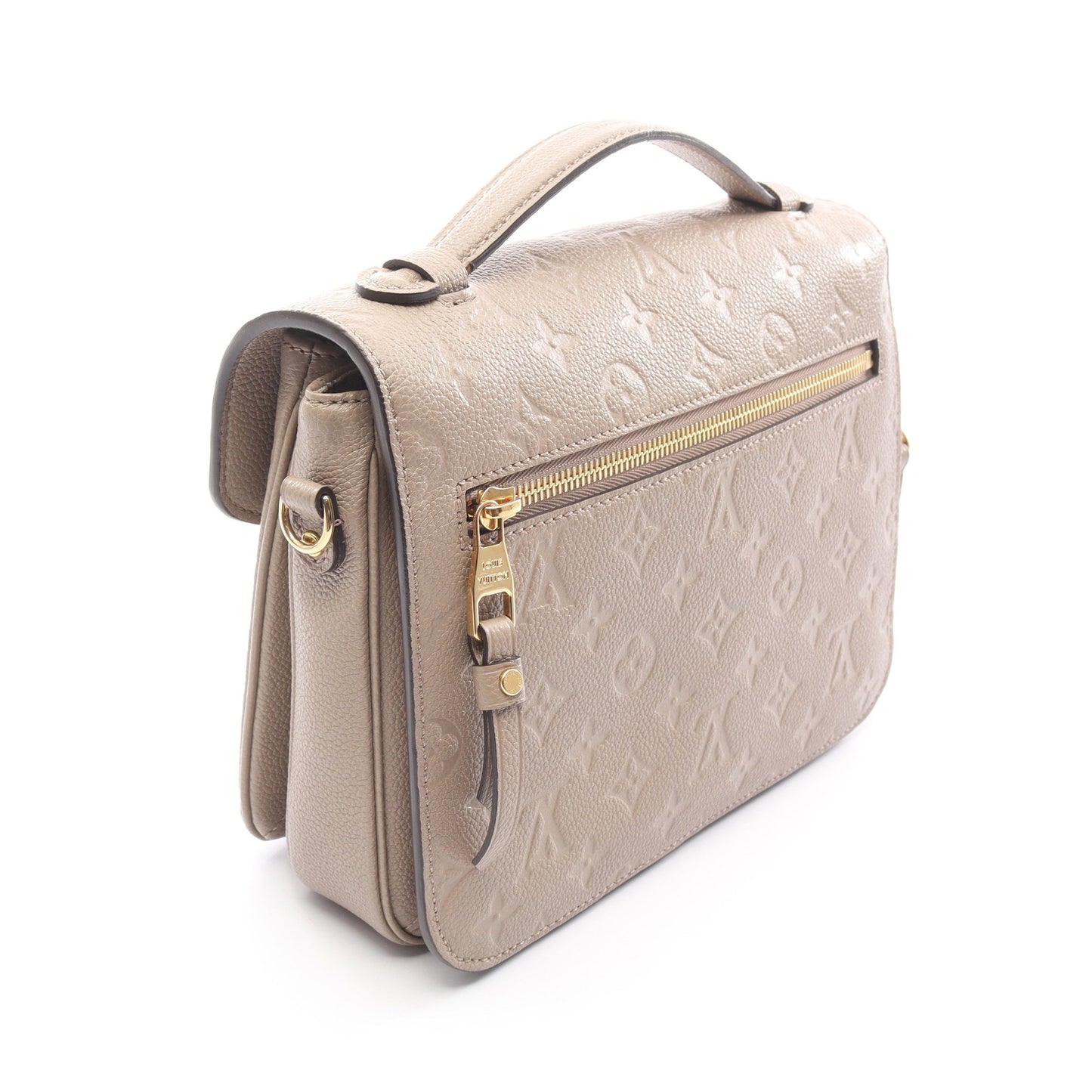 ポシェットメティスMM モノグラムアンプラント トゥルトレール ハンドバッグ レザー グレーベージュ 2WAY ルイヴィトン バッグ LOUIS VUITTON