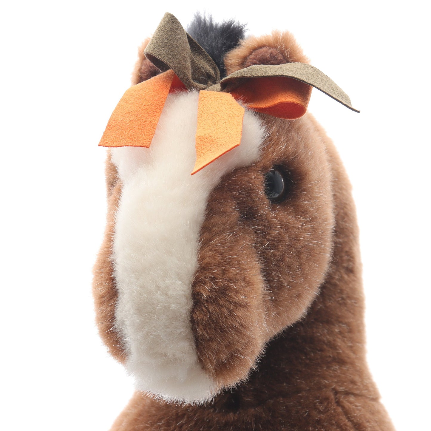 エルミーPM ぬいぐるみ インテリア スエード ブラウン マルチカラー エルメス 財布・小物 HERMES