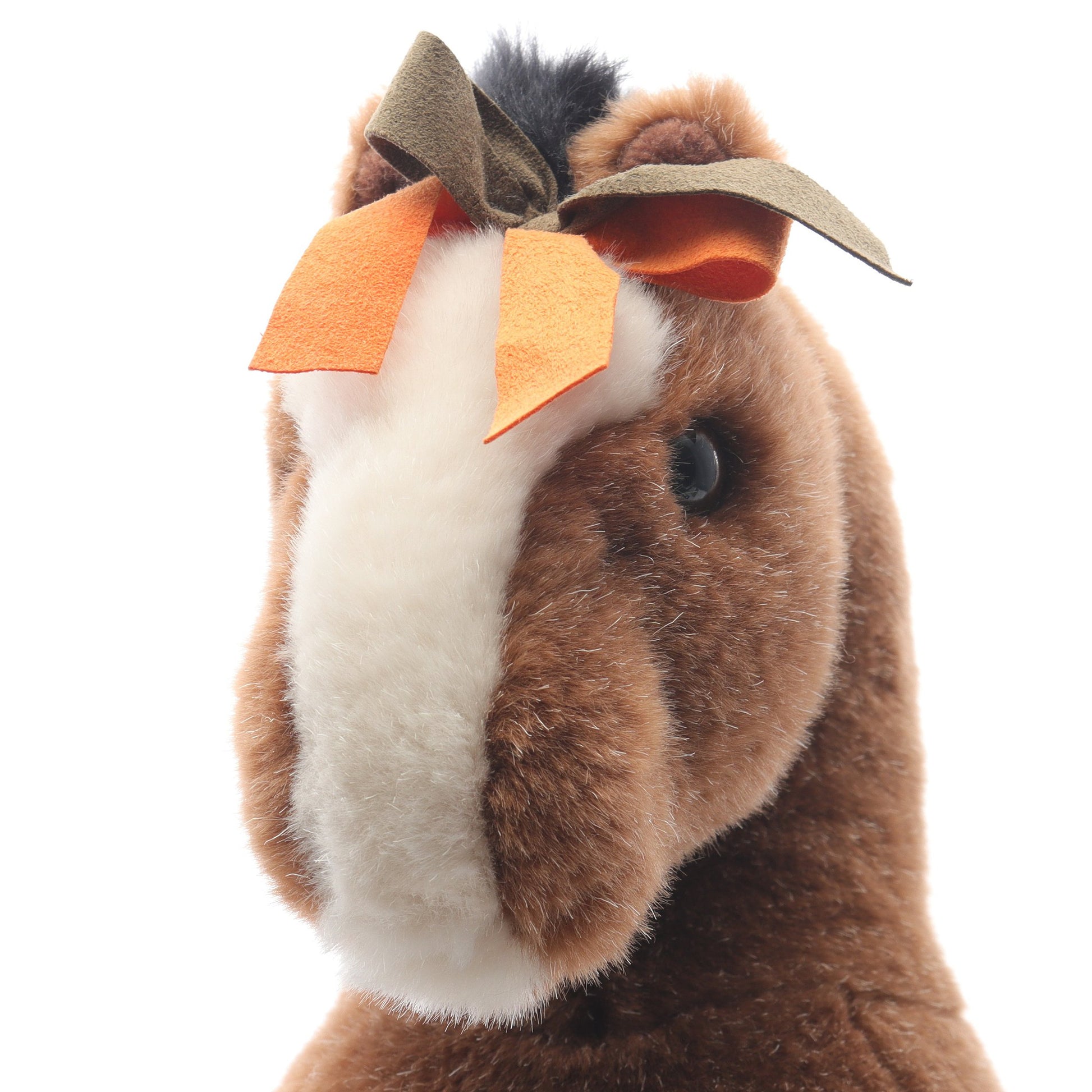 エルミーPM ぬいぐるみ インテリア スエード ブラウン マルチカラー エルメス 財布・小物 HERMES