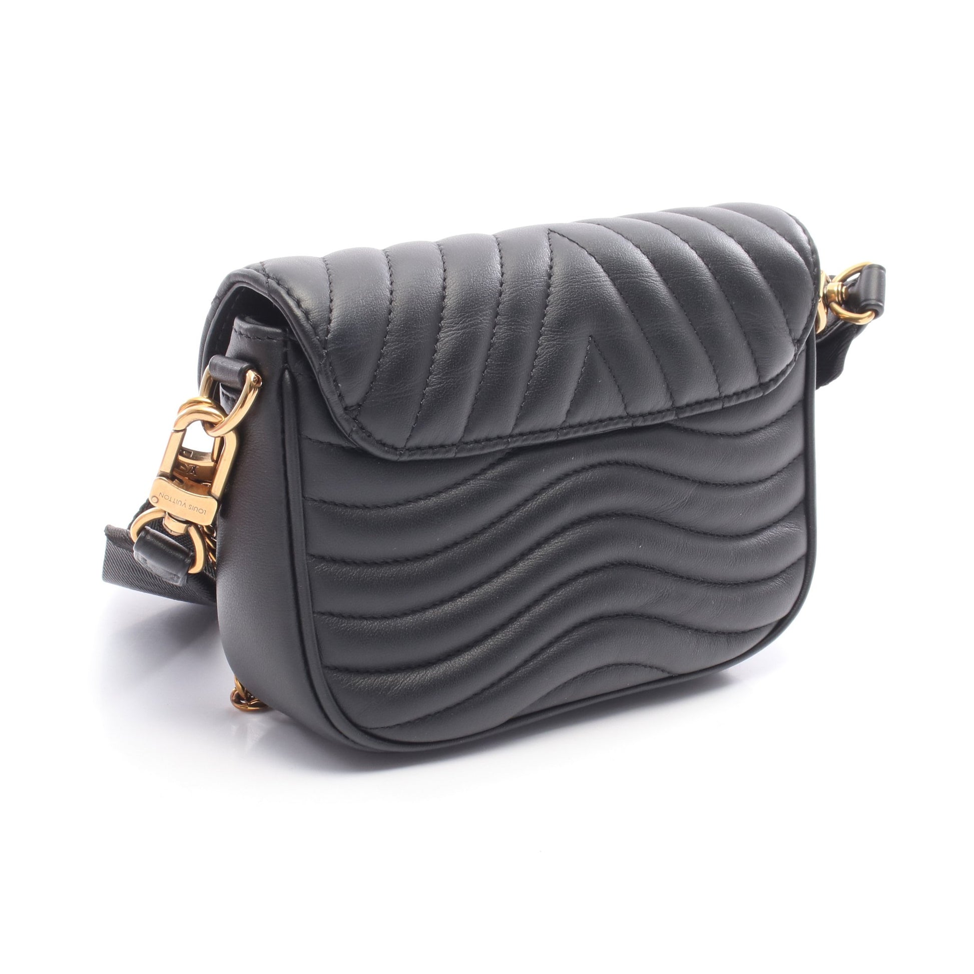 ミュルティ ポシェット ニューウェーブ ノワール ショルダーバッグ レザー ブラック ルイヴィトン バッグ LOUIS VUITTON