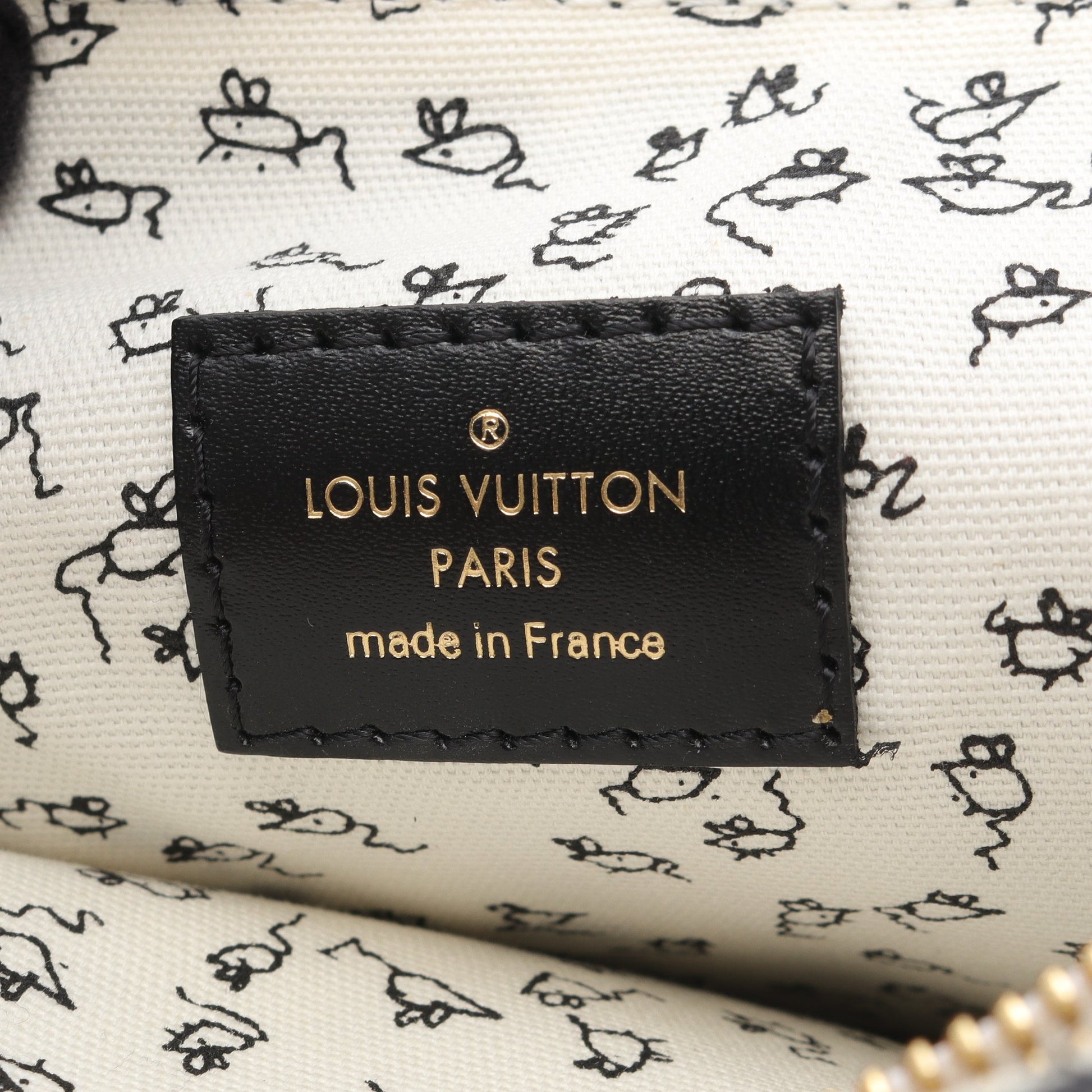 キャットグラム エピ Wチェーンショルダーバッグ レザー PVC ブラック ホワイト マルチカラー ルイヴィトン バッグ LOUIS VUITTON