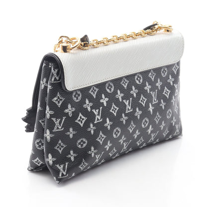 キャットグラム エピ Wチェーンショルダーバッグ レザー PVC ブラック ホワイト マルチカラー ルイヴィトン バッグ LOUIS VUITTON