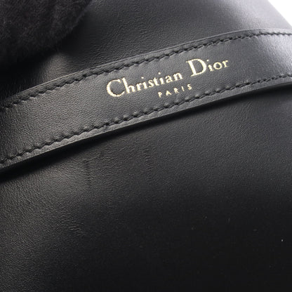 C'estDior ミディアム ハンドバッグ レザー ブラック 2WAY クリスチャンディオール バッグ Christian Dior