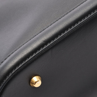 C'estDior ミディアム ハンドバッグ レザー ブラック 2WAY クリスチャンディオール バッグ Christian Dior