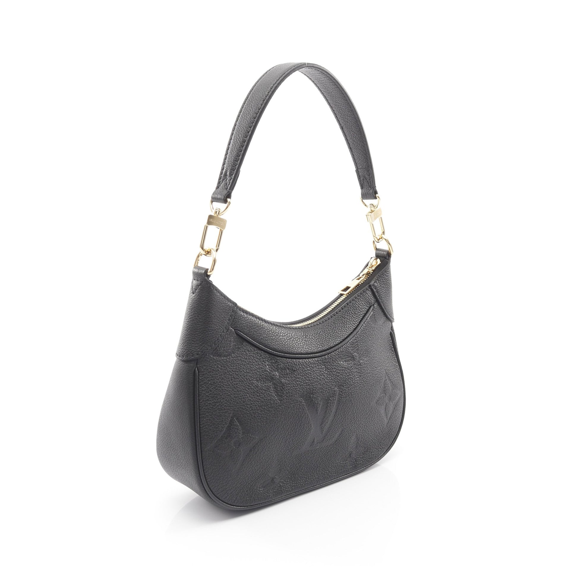 バガテルNM モノグラムアンプラント ノワール ワンショルダーバッグ レザー ブラック 2WAY ルイヴィトン バッグ LOUIS VUITTON