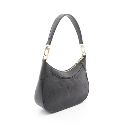 バガテルNM モノグラムアンプラント ノワール ワンショルダーバッグ レザー ブラック 2WAY ルイヴィトン バッグ LOUIS VUITTON