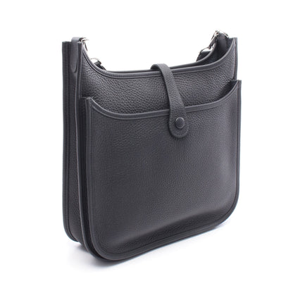 エヴリン 3 トロワ PM キャバン ショルダーバッグ トリヨンクレマンス ダークネイビー シルバー金具 W刻印 エルメス バッグ HERMES