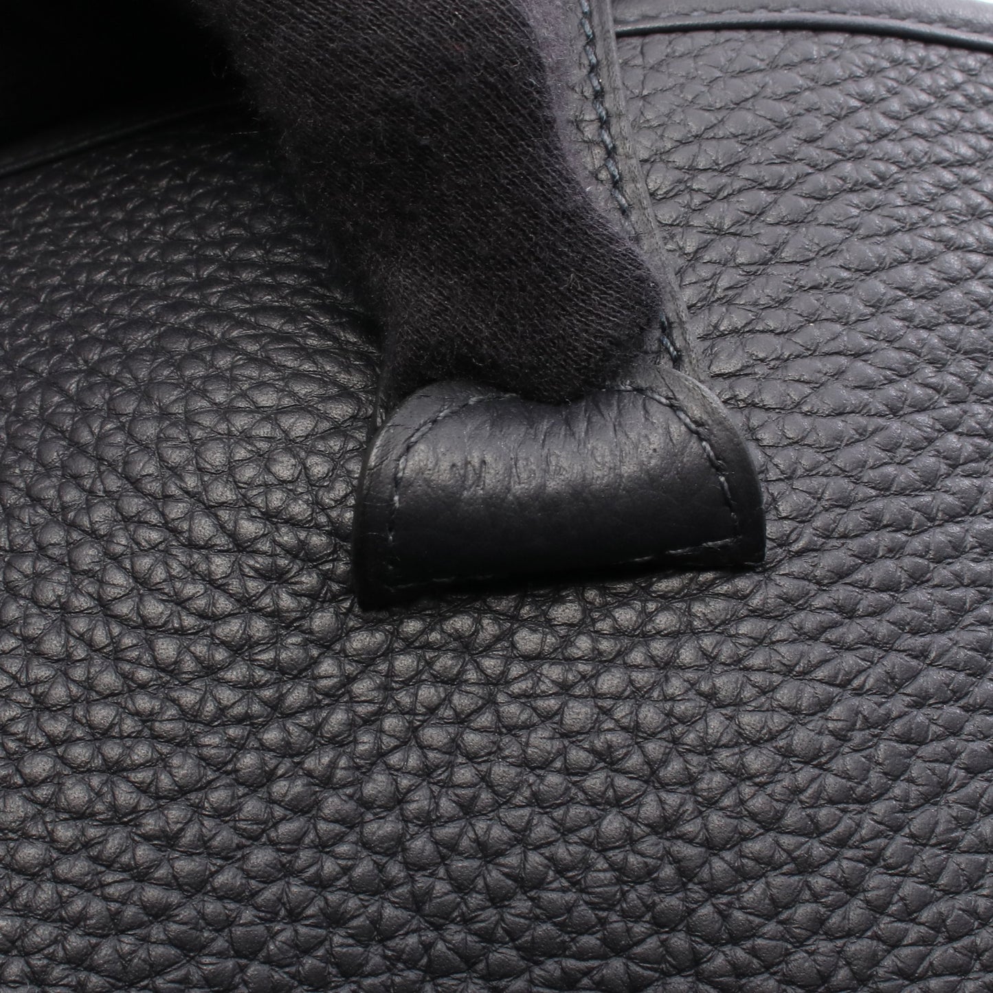 エヴリン 3 トロワ PM キャバン ショルダーバッグ トリヨンクレマンス ダークネイビー シルバー金具 W刻印 エルメス バッグ HERMES