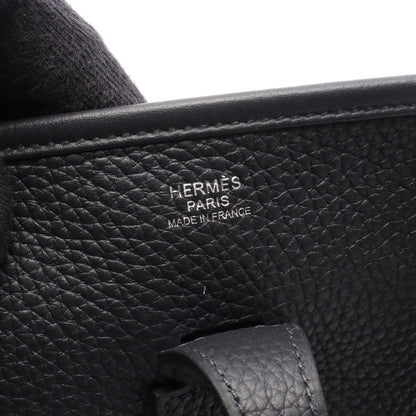 エヴリン 3 トロワ PM キャバン ショルダーバッグ トリヨンクレマンス ダークネイビー シルバー金具 W刻印 エルメス バッグ HERMES