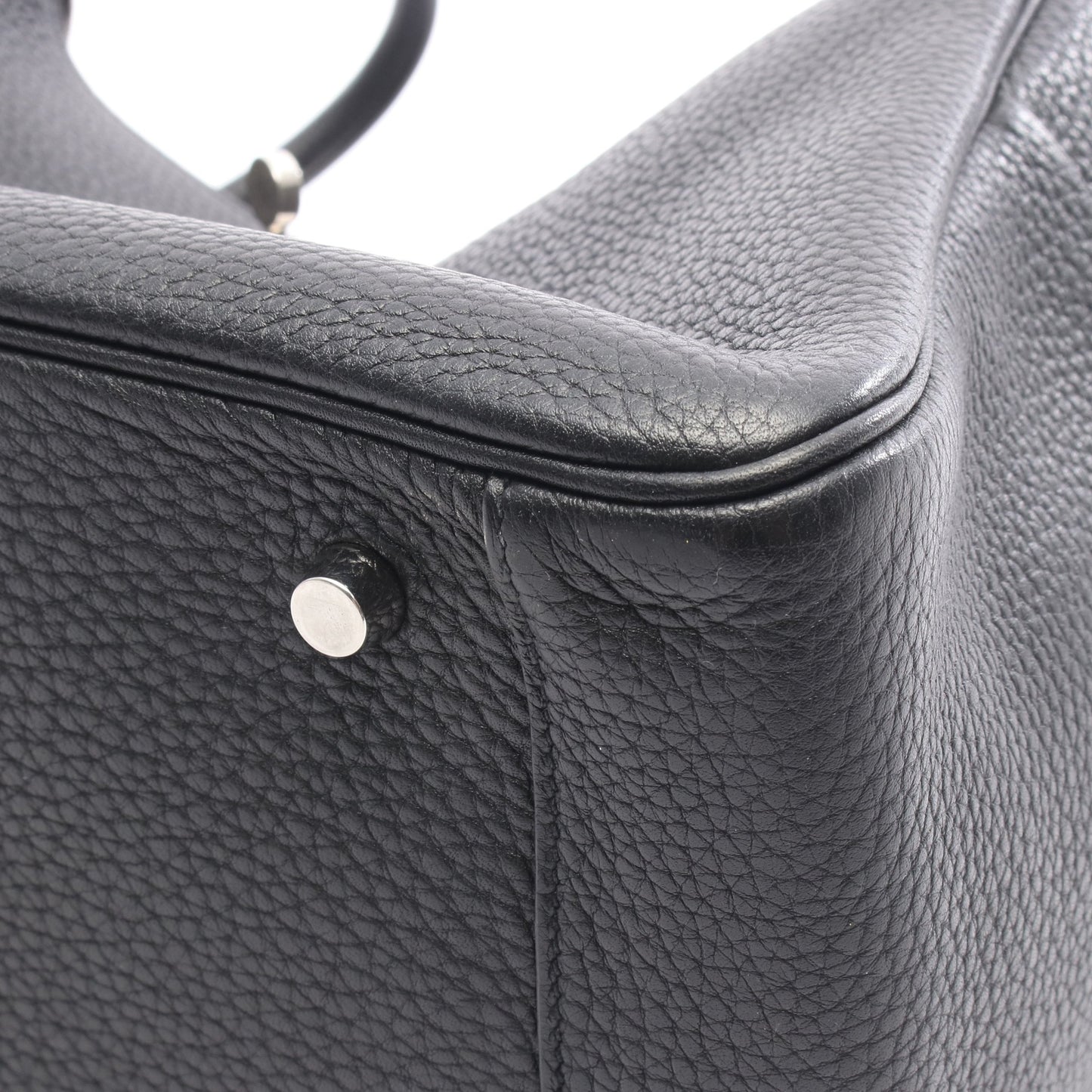 リンディ34 ショルダーバッグ トリヨンクレマンス ブラック シルバー金具 R刻印 エルメス バッグ HERMES