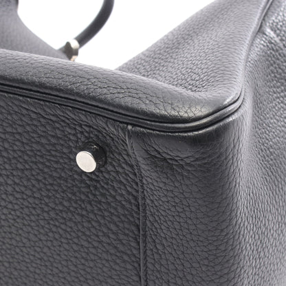 リンディ34 ショルダーバッグ トリヨンクレマンス ブラック シルバー金具 R刻印 エルメス バッグ HERMES