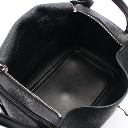 リンディ34 ショルダーバッグ トリヨンクレマンス ブラック シルバー金具 R刻印 エルメス バッグ HERMES