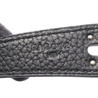 リンディ34 ショルダーバッグ トリヨンクレマンス ブラック シルバー金具 R刻印 エルメス バッグ HERMES
