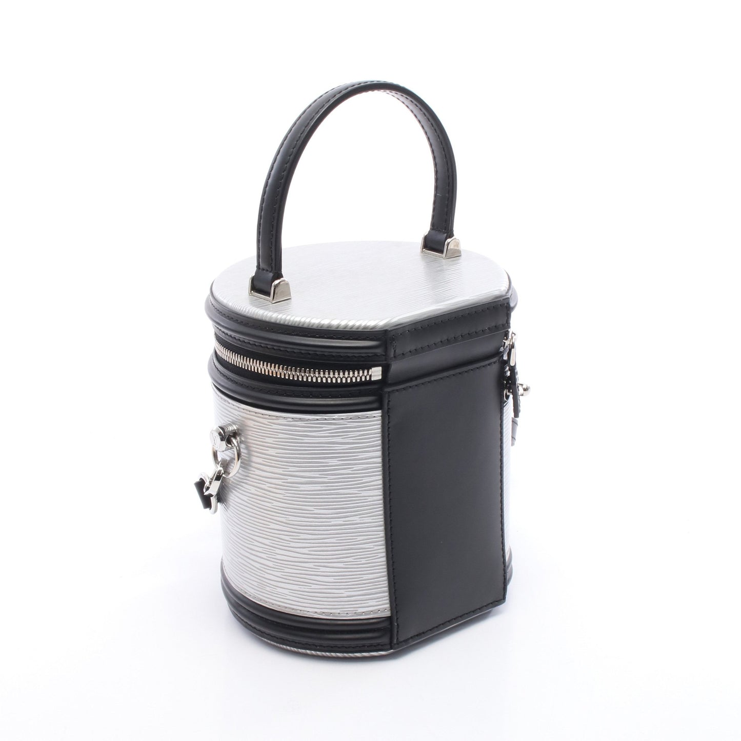 カンヌ エピ ハンドバッグ レザー シルバー ブラック 2WAY ルイヴィトン バッグ LOUIS VUITTON