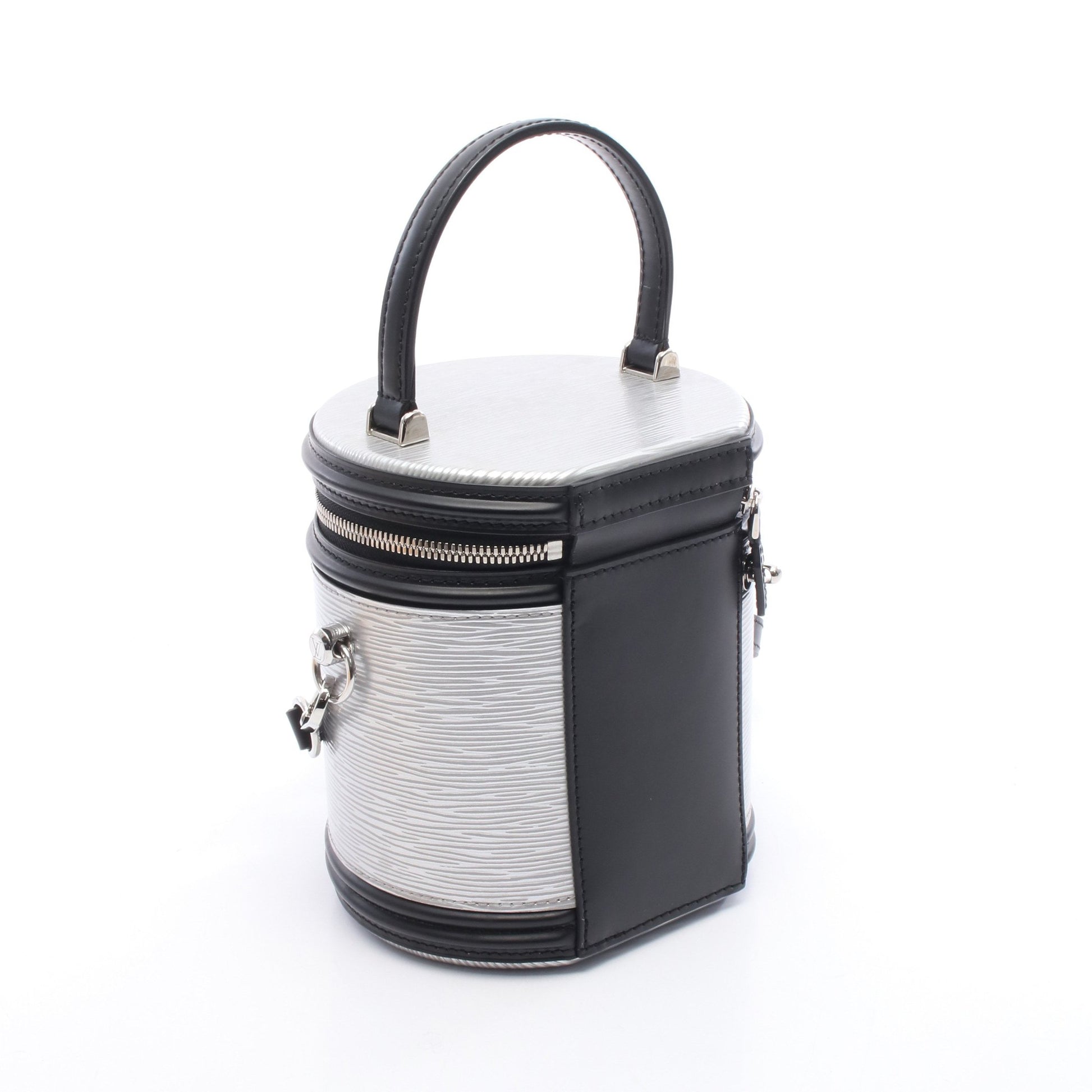 カンヌ エピ ハンドバッグ レザー シルバー ブラック 2WAY ルイヴィトン バッグ LOUIS VUITTON